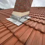 Entourage de cheminée en zinc